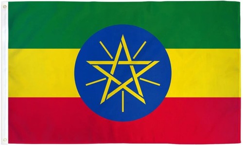 Stella dell etiopia 3x5ft poly - dell'etiopia,