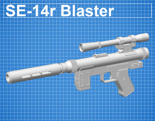 14r blaster 45cm - se-14r, ispirato