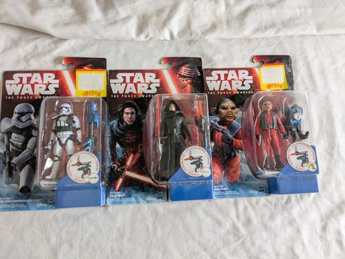 Star wars figures 3 set - figures.,