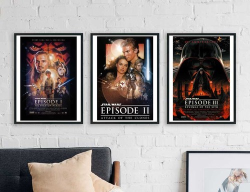 Poster star wars episodio i - wars,