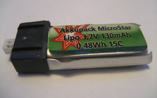 Batteria microstar lipo - batteria, 3,7