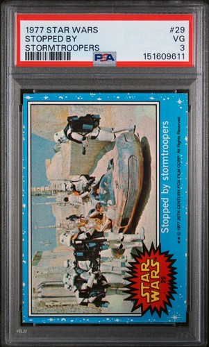 Carta topps star wars serie - carta,