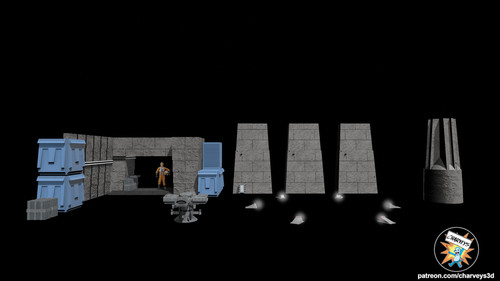 Yavin rebel base hangar - yavin, iv