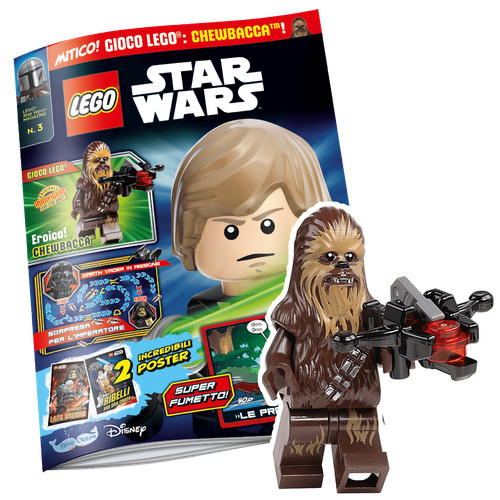 Lego star wars chewbacca - star, n.3