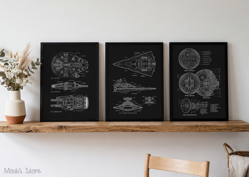 Lot star wars - star, brevet